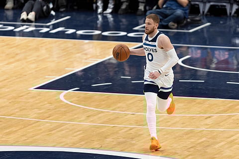 Donte DiVincenzo of Minnesota Timberwolves
