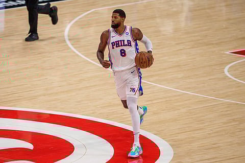 Paul George of Philadelphia 76ers