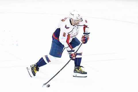 Washington Capitals in action