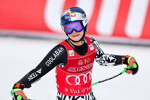 Alice Robinson during the FIS World Cup