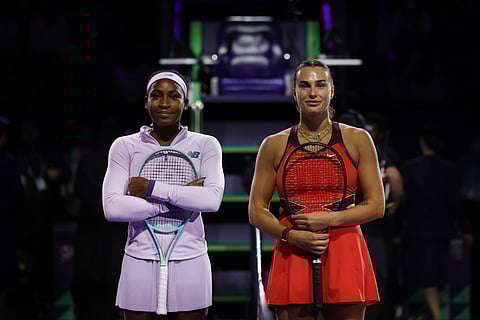 Coco Gauff and Aryna Sabalenka