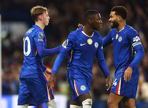 Cole Palmer scores on his return