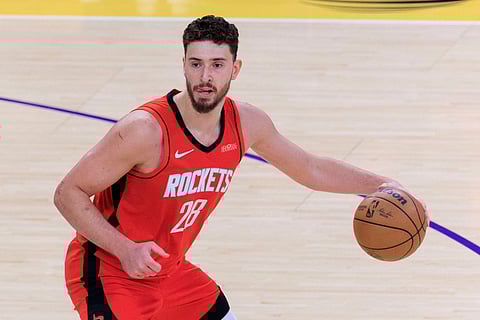 Houston Rockets player in action