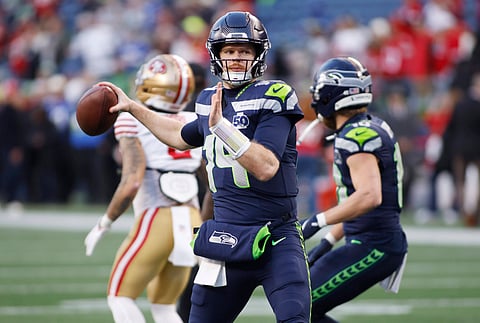 Seattle Seahawks quarterback Sam Darnold