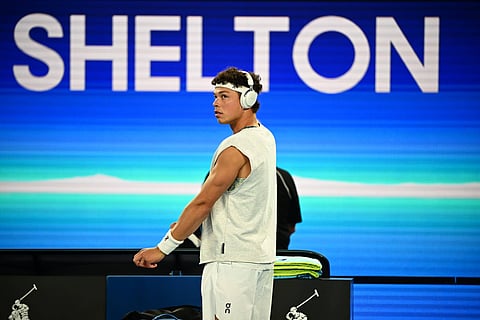 Ben Shelton at Australian Open