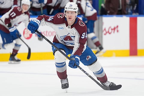Colorado Avalanche forward Joel Kiviranta