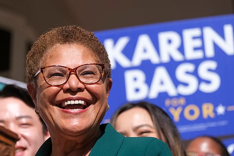 Los Angeles Mayor Karen Bass