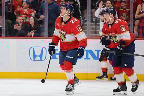 Carter Verhaeghe of Florida Panthers