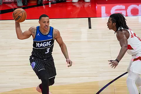 Desmond Bane of Orlando Magic with the ball | Credit: IMAGO/Anadolu Agency