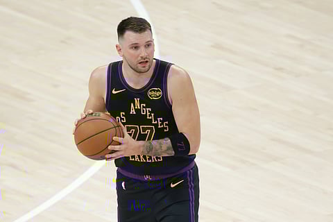 Los Angeles Lakers guard Luka Doncic