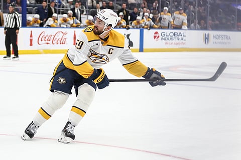 Nashville Predators' defenseman Roman Josi in action