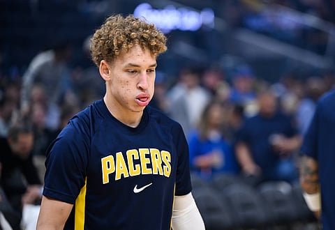 Taelon Peter of Indiana Pacers