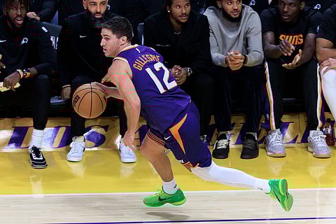 Collin Gillespie of Phoenix Suns in action