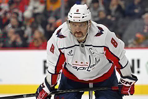 Washington Capitals left wing Alex Ovechkin