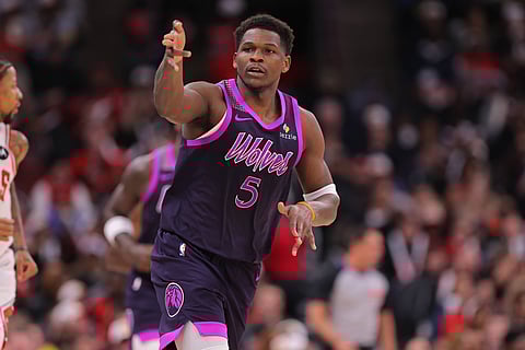 Anthony Edwards of Minnesota Timberwolves 
