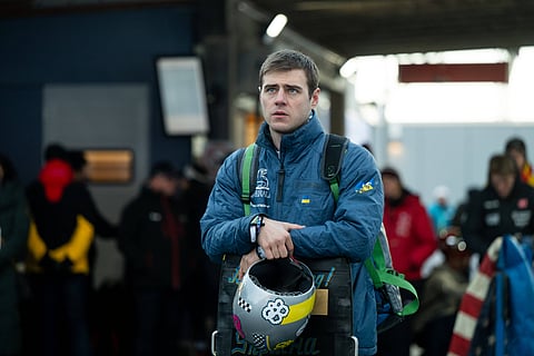 File photo of Vladyslav Heraskevych