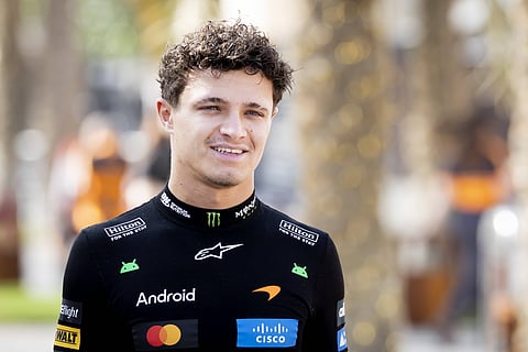 Lando Norris before start of the first day 