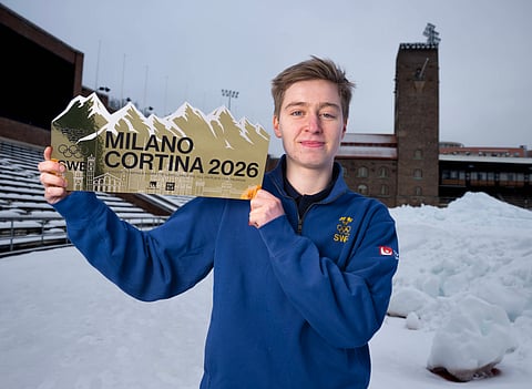 Elis Lundholm at the Winter Olympics