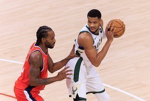 Giannis Antetokounmpo of Milwaukee Bucks