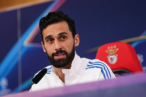 Alvaro Arbeloa during pre-match press conference