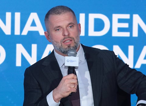 Ukraine Sports Minister Matvii Bidnyi