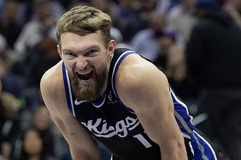Domantas Sabonis of Sacramento Kings