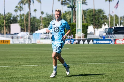 Minnesota United FC midfielder Julian Gressel