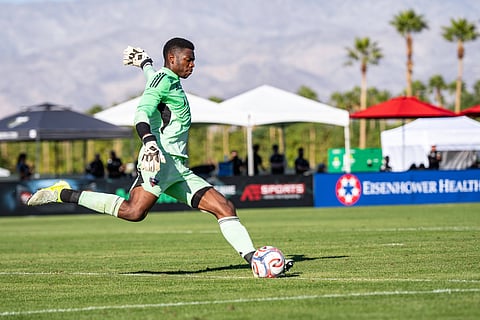 Sean Johnson of D.C. United during pre-season