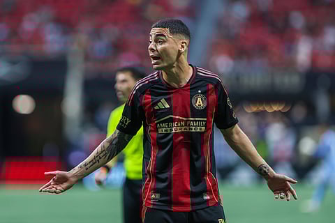Atlanta United FC midfielder Miguel Almiron