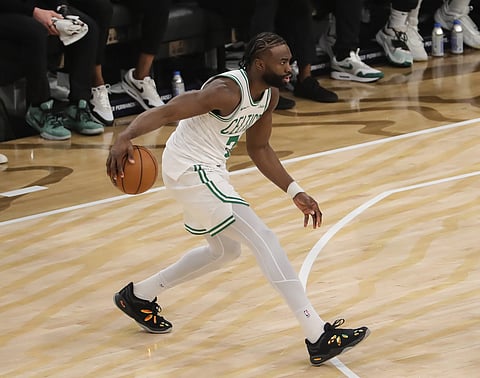 Boston Celtics guard Jaylen Brown