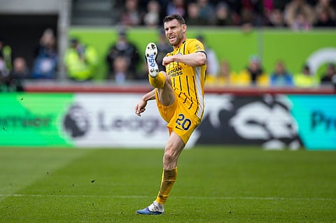James Milner in action on his record 654th Premier League match