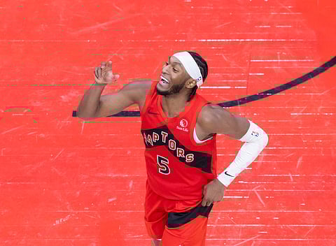 Immanuel Quickley of Toronto Raptors