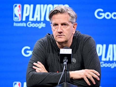 Minnesota Timberwolves coach Chris Finch