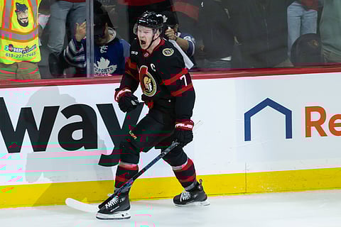 Brady Tkachuk of Ottawa Senators