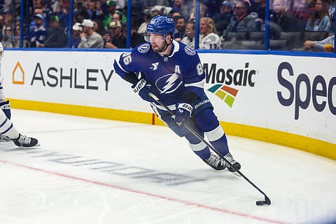 Nikita Kucherov in action