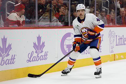 New York Islanders center Jean-Gabriel Pageau