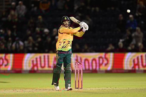 Aiden Markram in action