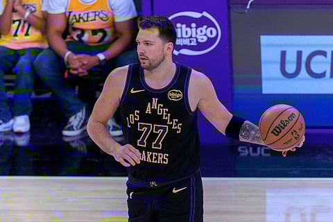 Luka Doncic of Los Angeles Lakers 