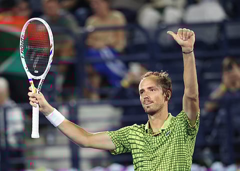 File photo of Daniil Medvedev