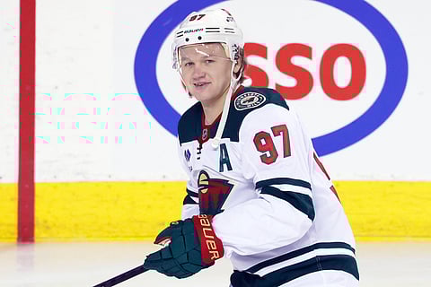 Kirill Kaprizov in action