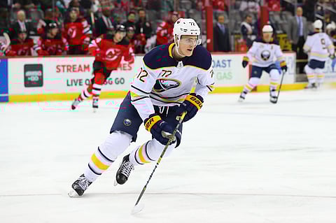 Tage Thompson of Buffalo Sabres