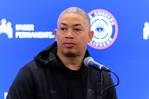 Los Angeles Clippers head coach Tyronn Lue