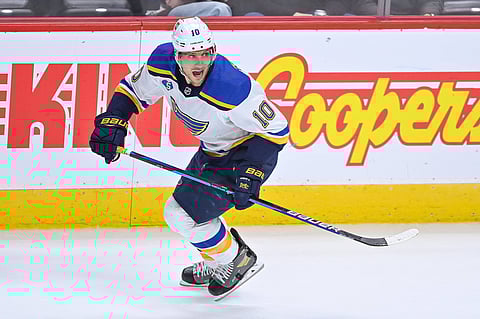 St Louis Blues center Brayden Schenn