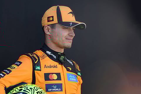 Lando Norris during the Media Day