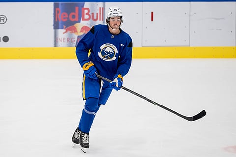 Owen Power of Buffalo Sabres