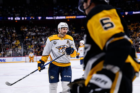 Filip Forsberg of Nashville Predators