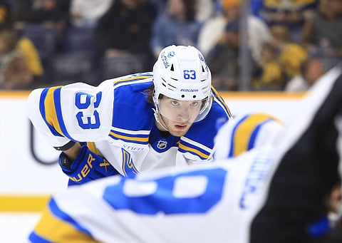 St Louis Blues right wing Jake Neighbours