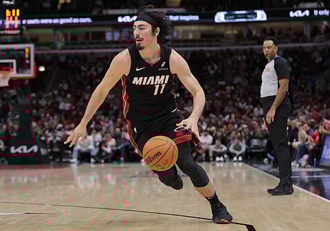 Miami Heat guard Jaime Jaquez Jr