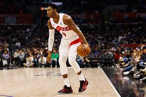 RJ Barrett in action