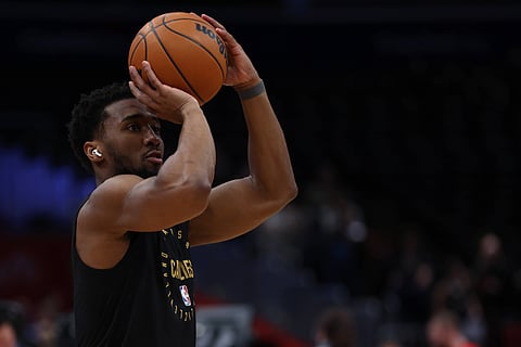 Donovan Mitchell in action